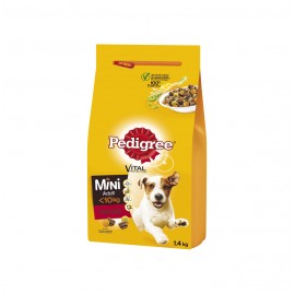 PEDIGREE ADULT MINI BUEY <10KG.DH46G 6UNX1,4KG.